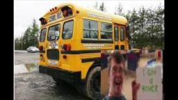 The Creepy Retarded Kid rides the Short Bus