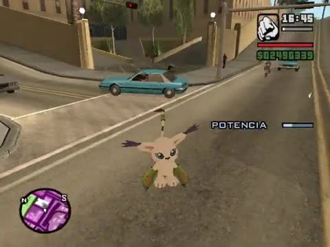 Digimon San Andreas - EP 6: Tailmon y los que tiran coches al mar