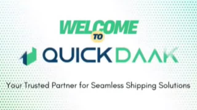 Introduction QuickDaak | Ecommerce Logistics Aggregators