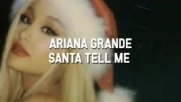 Ariana Grande - Santa Tell Me (Audio)