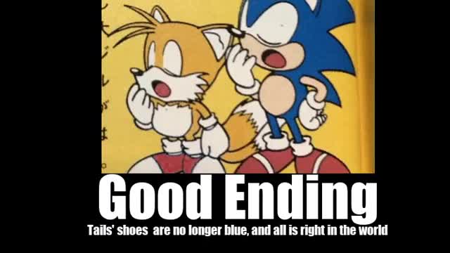 Miles Tails Prower- The Good Ending