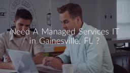 Managed Services IT By James Moore Technology Solutions in Gainesville FL