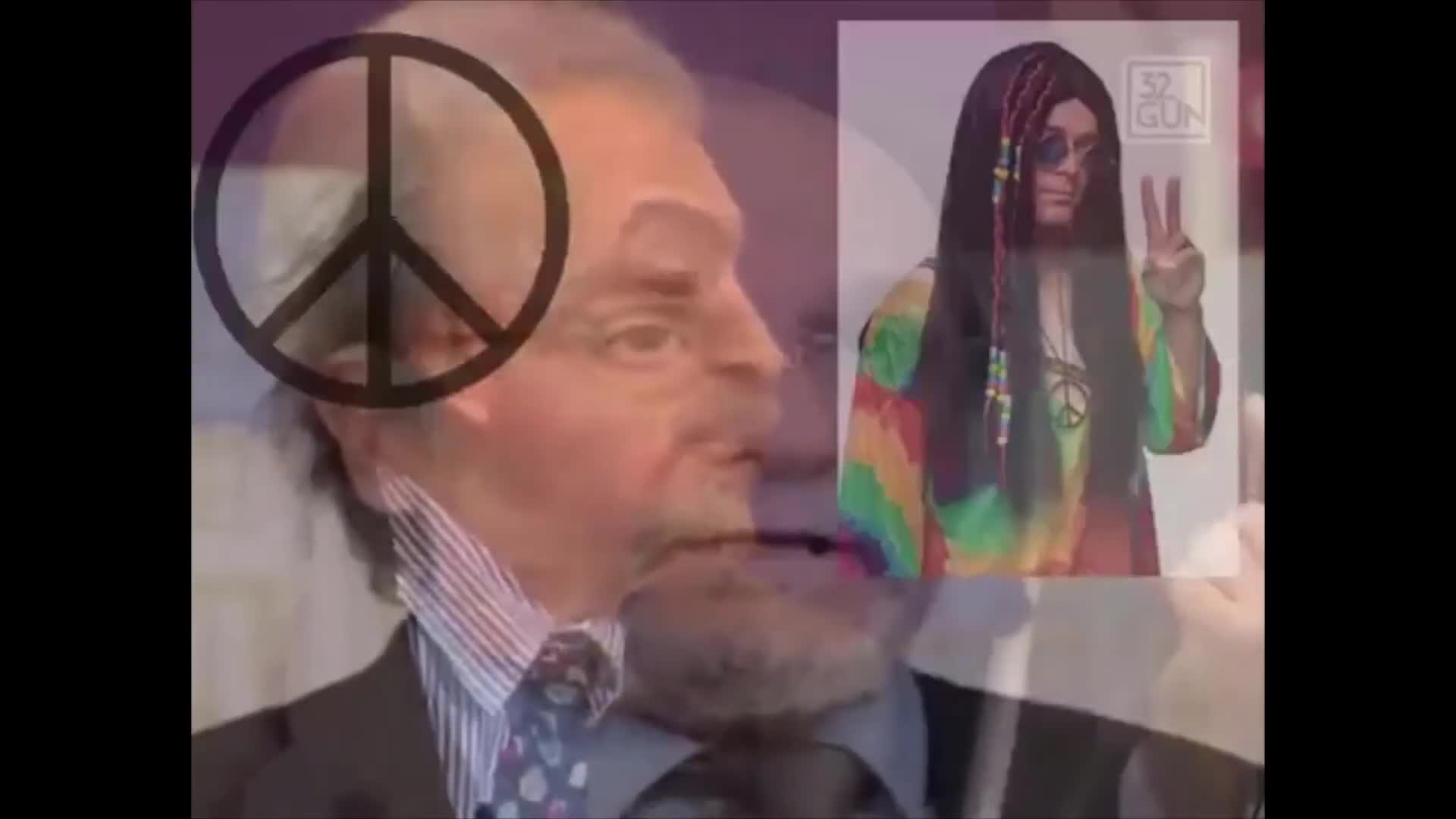 ALÇAK PUŞT SEN ABDULHAMİDİ SAVUNDUN RESİMLİ MONTAJ