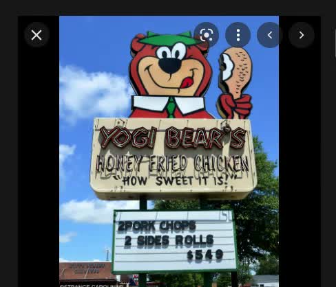 yogi bear restaurant