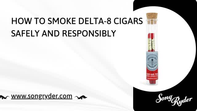 How to Smoke Delta-8 Cigars Safely and Responsibly