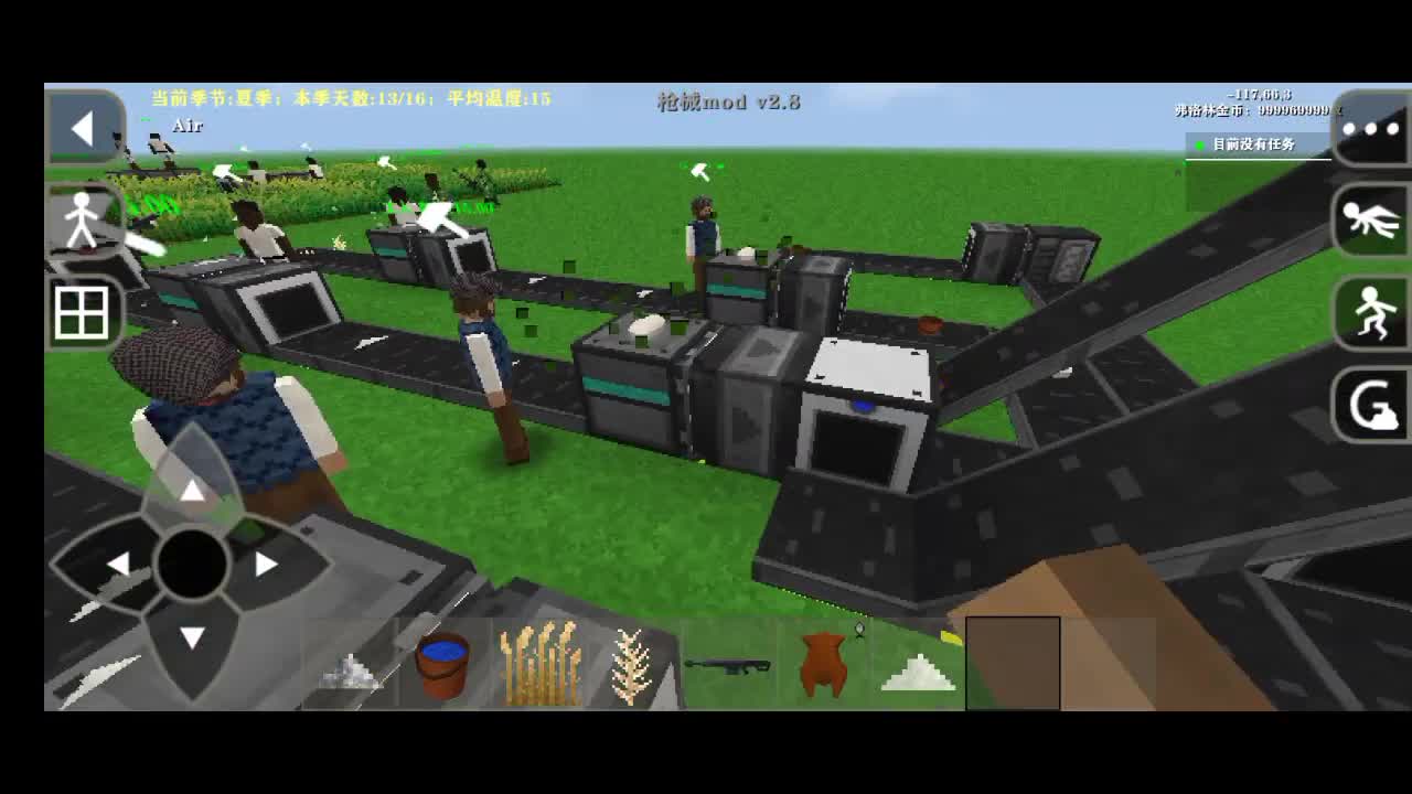 Mi Fabrica de pan en Survivalcraft 2 con mods