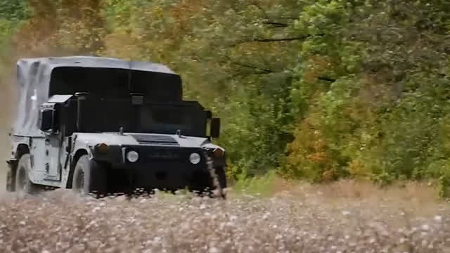 American Breaks Into Russian Positions