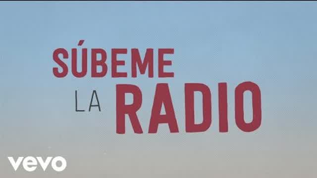 Enrique Iglesias - SUBEME LA RADIO Animated Lyric Video ft. Descemer Bueno, Zion & Lennox