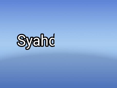 Syahdan Bey Productions Logo