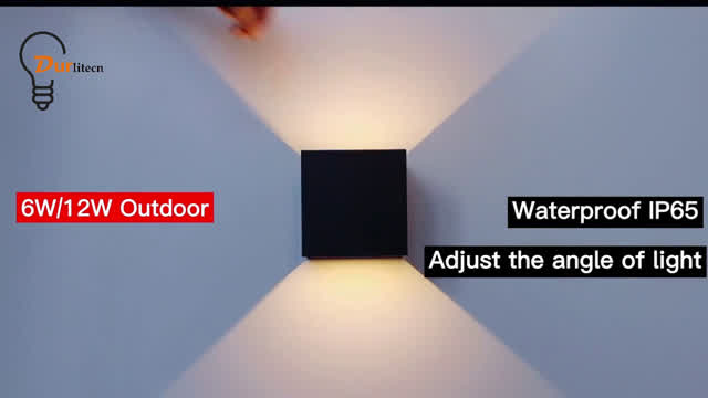 outdoor up and down wall light