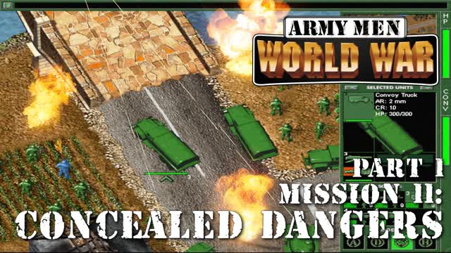 Army Men: World War - PC version - Mission 11: Concealed Dangers (Part 1)