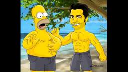 Homero Simpsons- Yo te amo (AI cover chayanne)