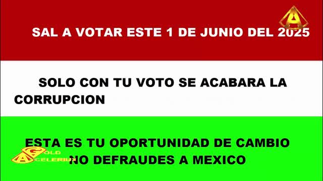 URGENTE, APRENDE COMO VOTAR ESTE 1 DE JUNIO DEL 2025,@GOLDACELERIUX