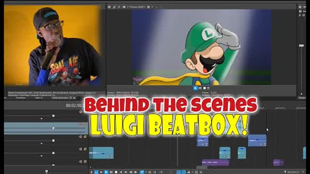 Luigi Beatbox Live - Cartoon Beatbox Battles DT