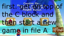 how to unlock luigi in super mario bros. sunshine