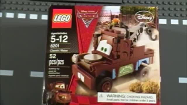 Lego 8201 Classic Mater: Cars 2 Review