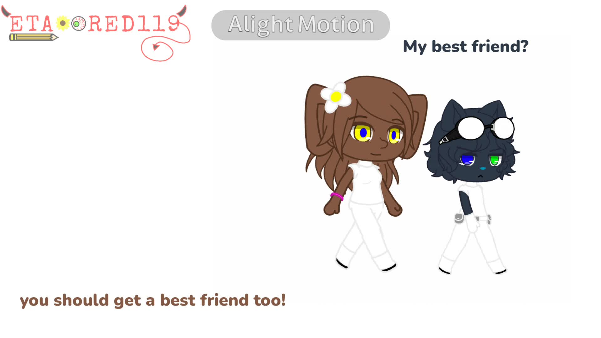 Kao and Mo best friend Animation meme