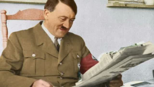 Hitler w/ children