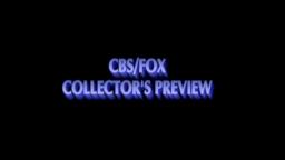 CBS FOX - Collectors Preview (Disney ID Bumper)