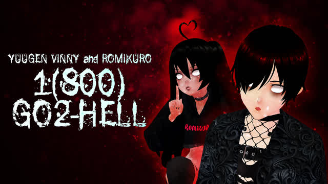 YUUGEN VINNY - 1 (800) GO2-HELL (with ROMĪKURO) [LYRIC VIDEO]