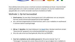 Hoe een e-mail te verzenden met Gmail