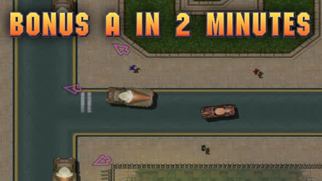 GTA 2: Bonus Stage A in 2 Minutes