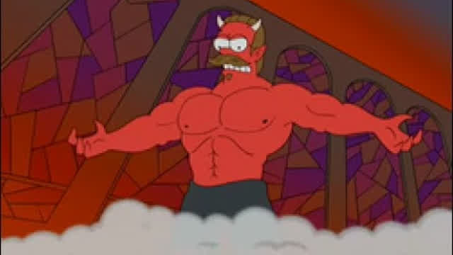 The Simpsons Power Levels (Satan Saga)