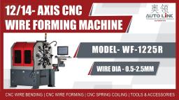 Camless CNC Wire Forming Machine  WF1225R  Available in Alibaba and Made in China_360p