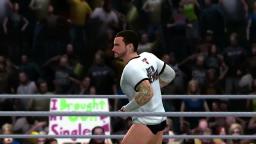 CM Punk makes his entrance in WWE 13 Official