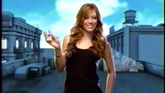 Hasbro Massively Mini Media ad with Hilary Duff (2006)