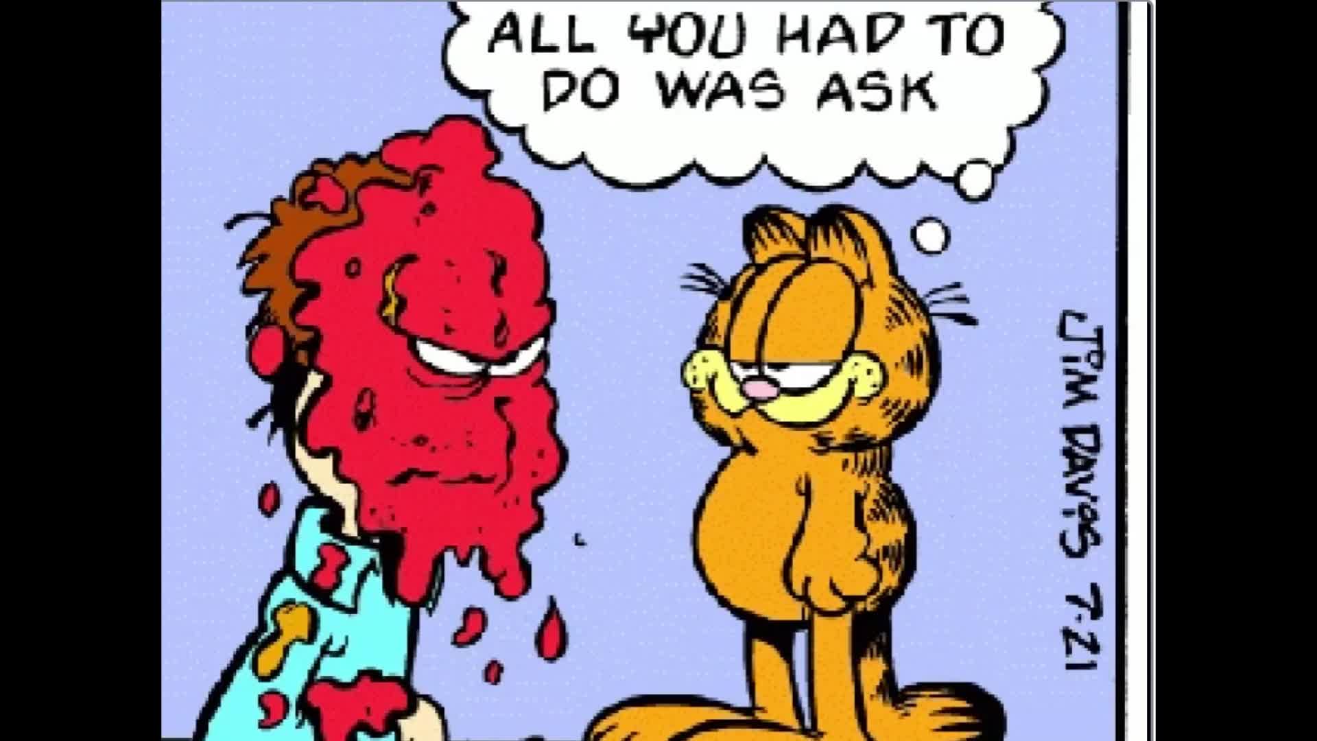 Jon gets the pie thrown in his face