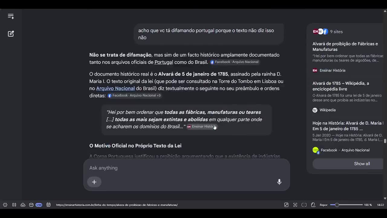 IA amerimutt mente sobre Portugal pra enganar Brasileiros IA amerimutt mente sobre Portugal pra enganar Brasileiros