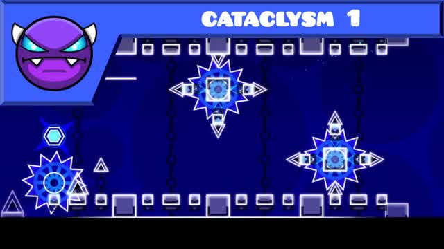 Geometry Dash - cataclysm 1 by Experience D (Pacifist Demon)