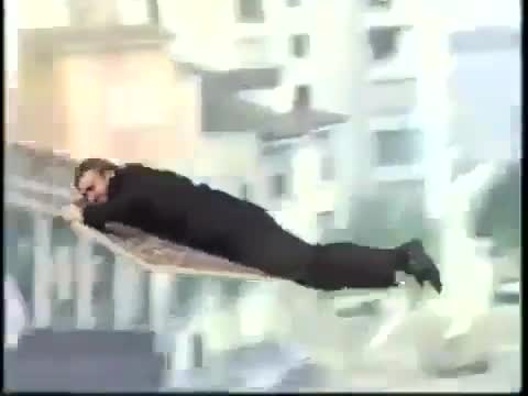 epic bosnian man flying carpet