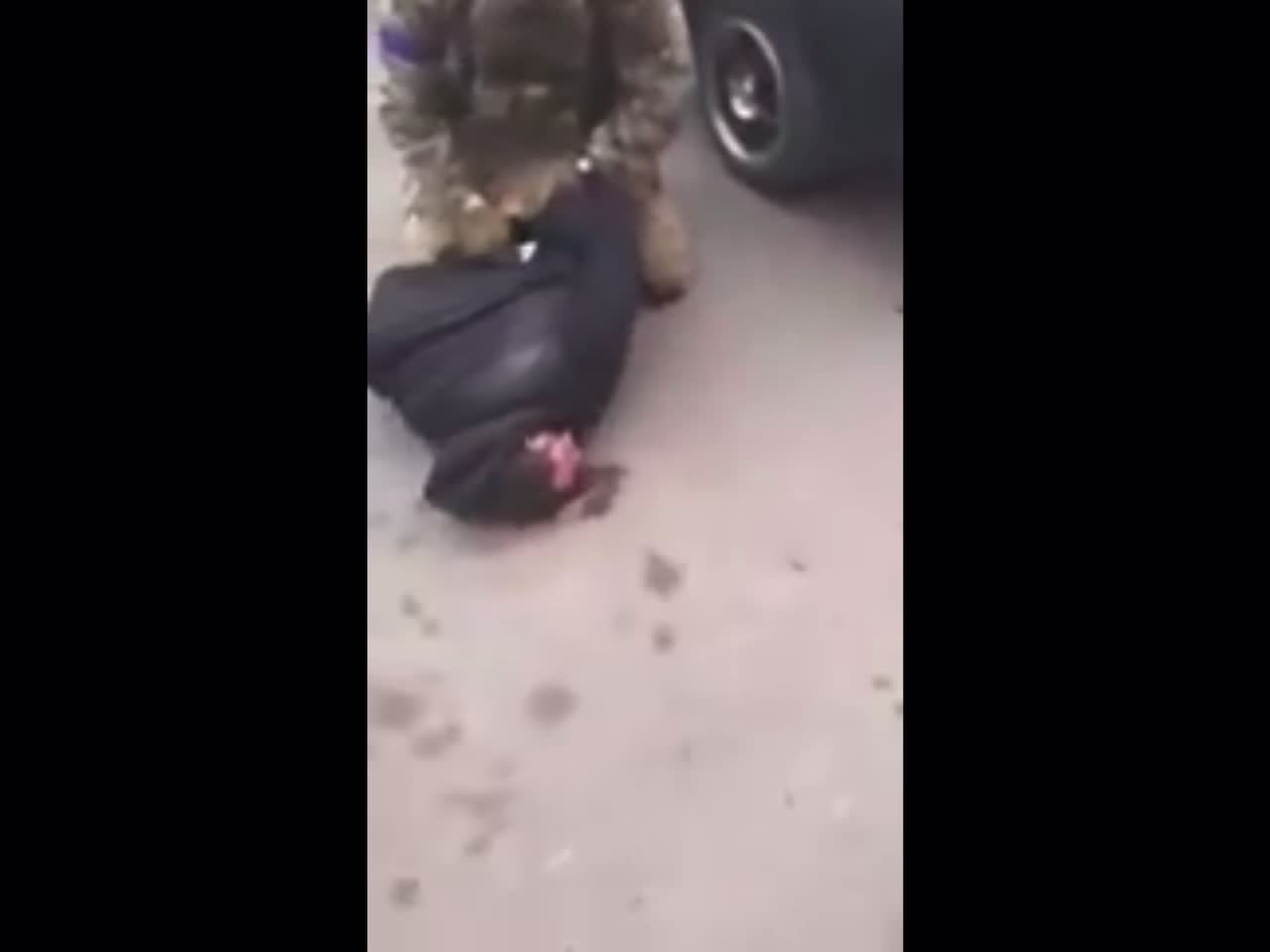 Ukrainian soldiers raping civilians