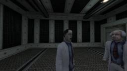 Weren't you supposed to be in the test chamber half an hour ago?