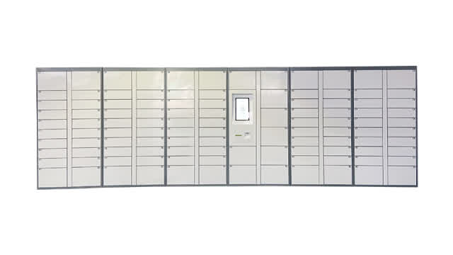 Winnsen outdoor waterproof qr smart industrial automated parcel lockers