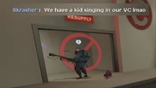 Kid singing in Voice Chat
