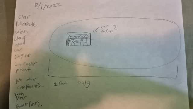 8/1/2022 Pill Capsule Shaped UFO