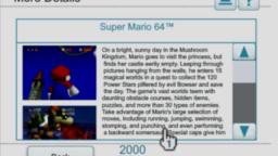 Wii Shopping Channel Demo: Looking at Super Mario 64