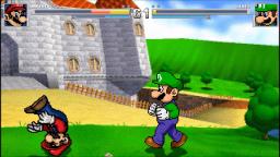 MUGEN Battles #4: Mario vs Luigi