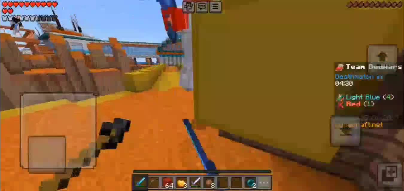 Cool MCPE 1v2 in Bedwars