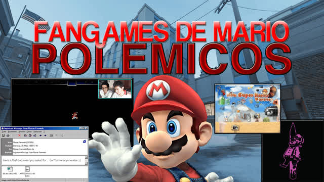Fangames polemicos de mario bros