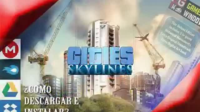 DESCARGAR Cities Skylines Deluxe Edition PC Full Español MEGA-4SHARED-UTORRENT.