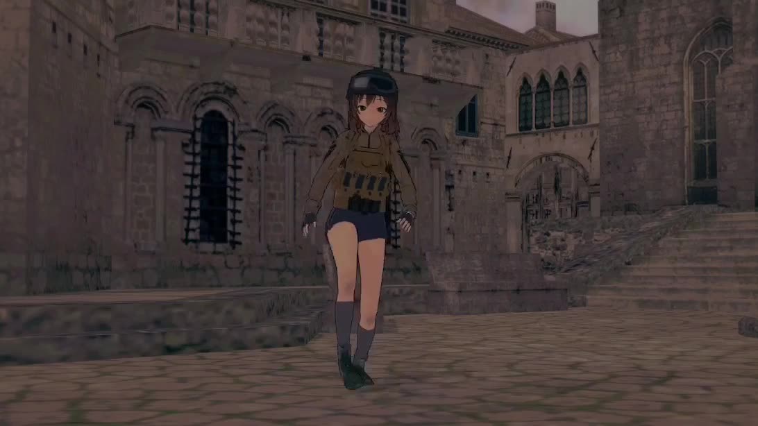 Mil-Sim Story  Koikatsu Animation Test