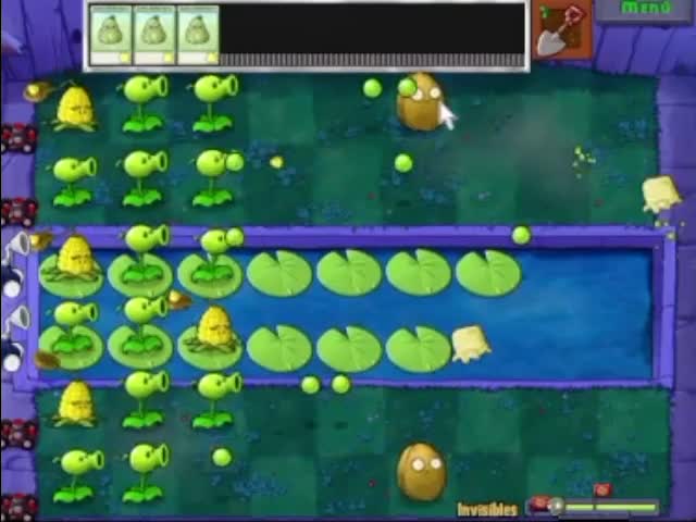 Plantas contra zombies - invisibles