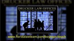 Injury Accident Lawyer in Boynton Beach FL - Drucker Law Offices (561) 265-1976