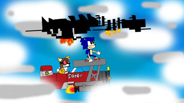 Sonic The Hedgehog 2 (1992): Sky chase and wing fortress zone