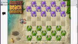 bonzi beach checkers gameplay