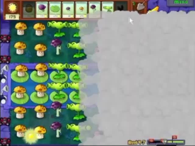 Plantas contra zombies - nivel 4-7 av 2